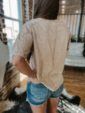The Sydnee Top *Taupe