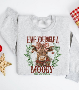 Mooey Christmas Sweatshirt