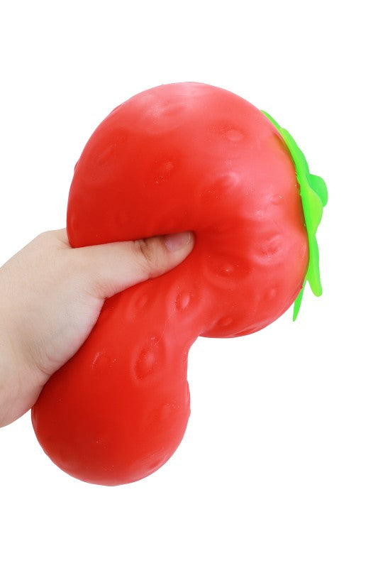 Jumbo Slime Filled Strawberry Squishy