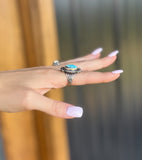 Golden Hills Turquoise Ring *Size 7