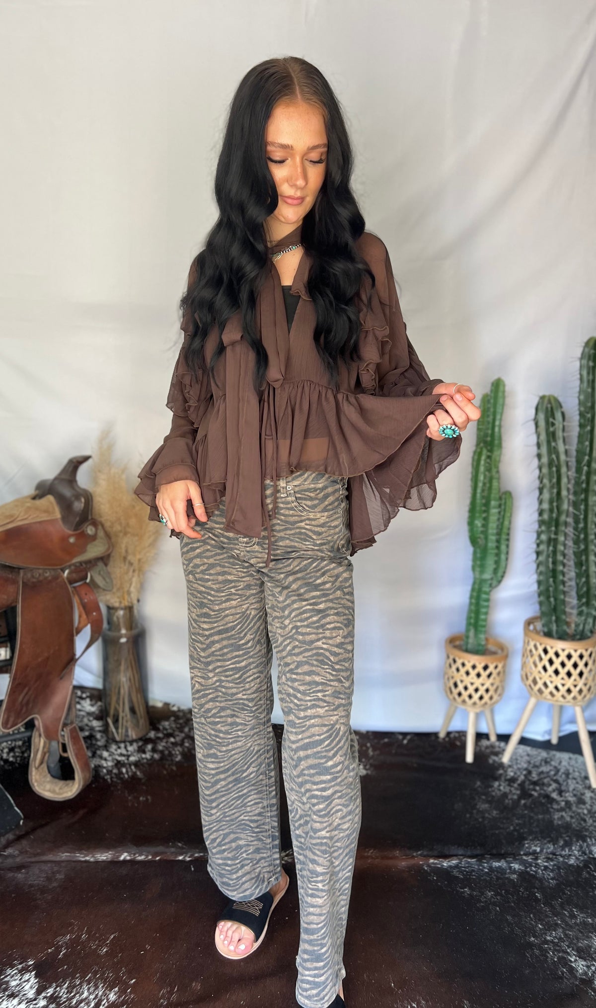 The Wild Mare Top *Mocha