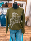 Bucking Bull Sweater