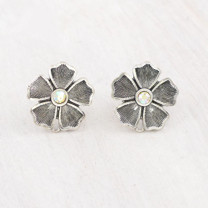 Flower Post Earrings
