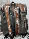 Ace of Spades Cowhide Backpack *4