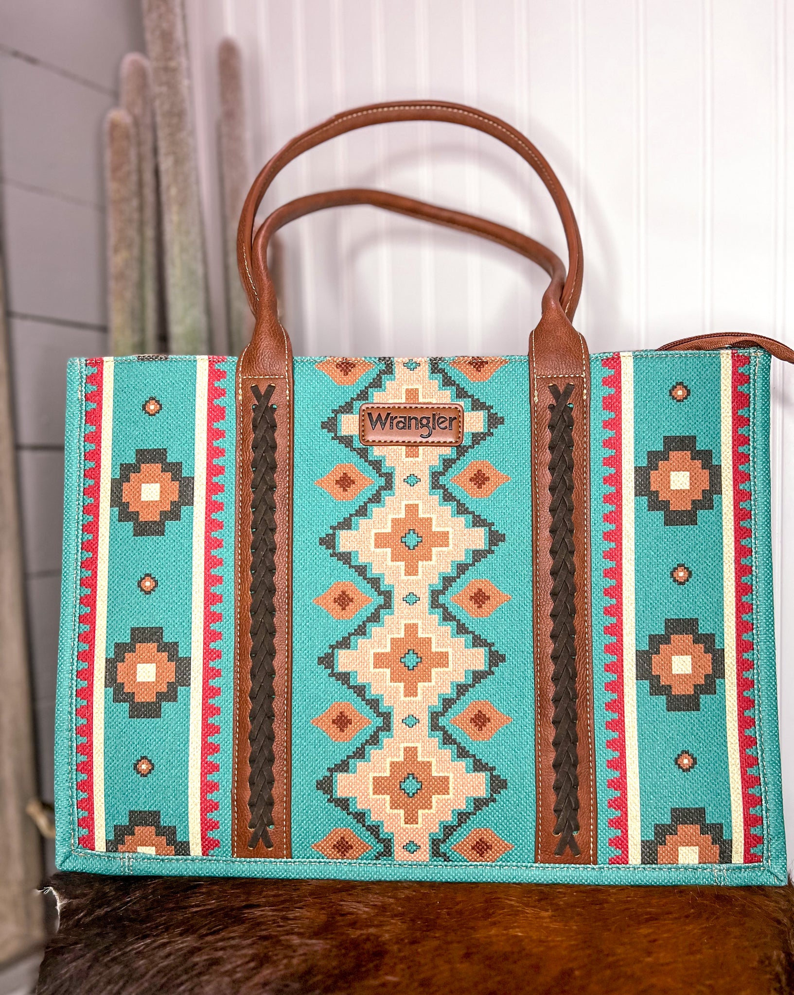  Wrangler Tote Bag for Women Purses Aztec Handbags