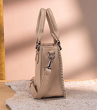 Trinity Ranch Floral Tooled Mini Tote/Crossbody