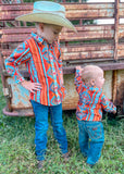 Kids Clementine Button Up