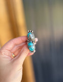 Thunder MT Authentic Turquoise Ring