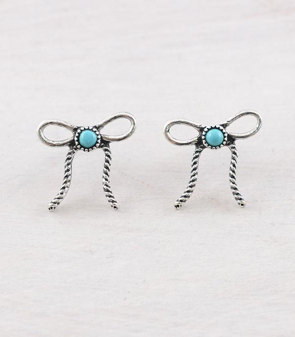Rope Bow Earrings