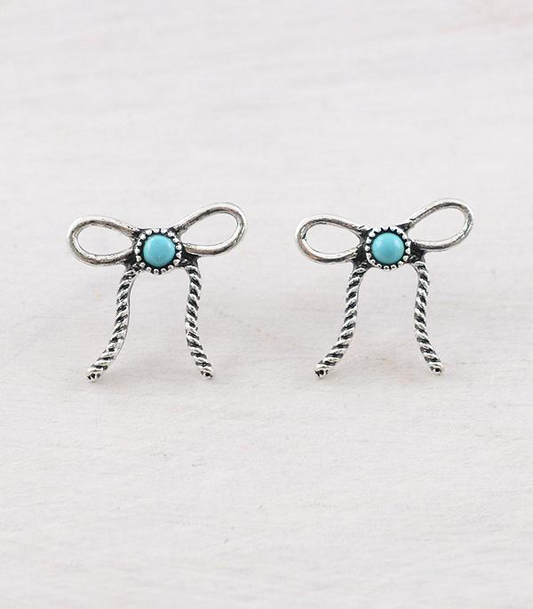 Rope Bow Earrings