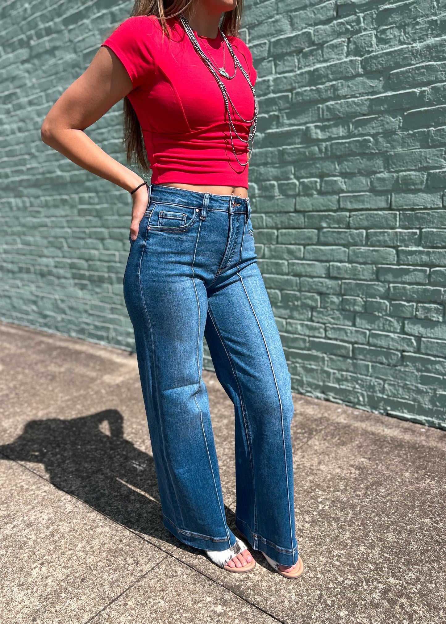 The Brax Pintuck Jeans