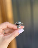 Golden Hills Turquoise Ring *Size 7