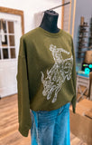 Bucking Bull Sweater