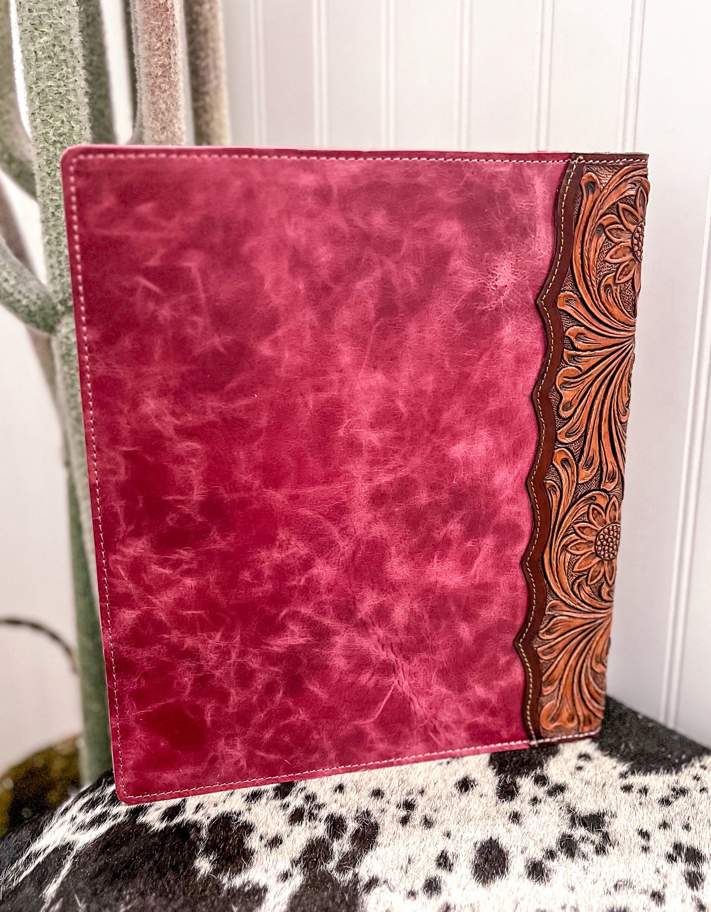 Pink Boot Stitch Planner