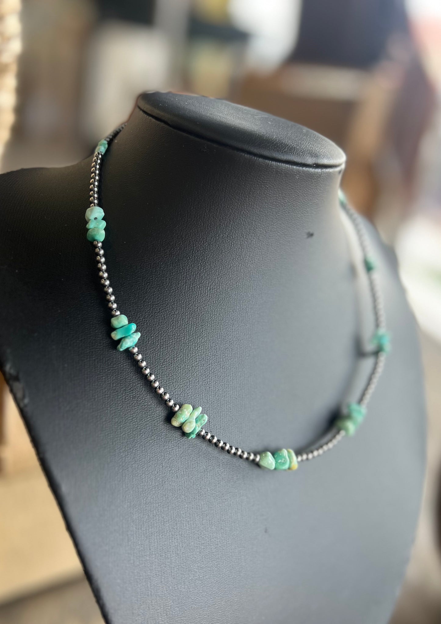 Lone Mountain Turquoise Necklace
