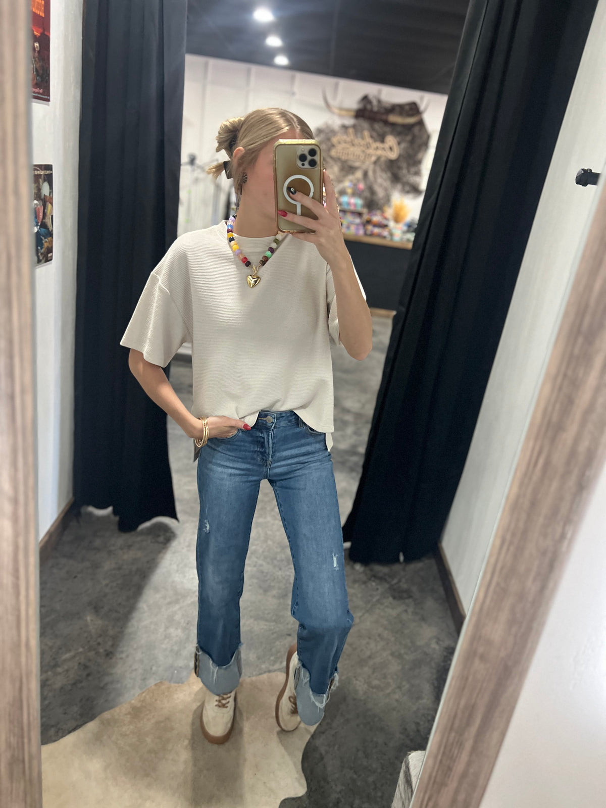 The Sadie Top *Sand Beige
