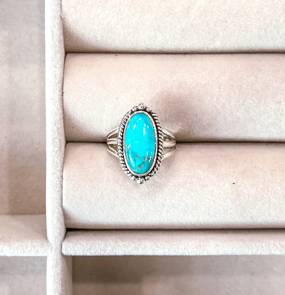 Kingman Turquoise Ring