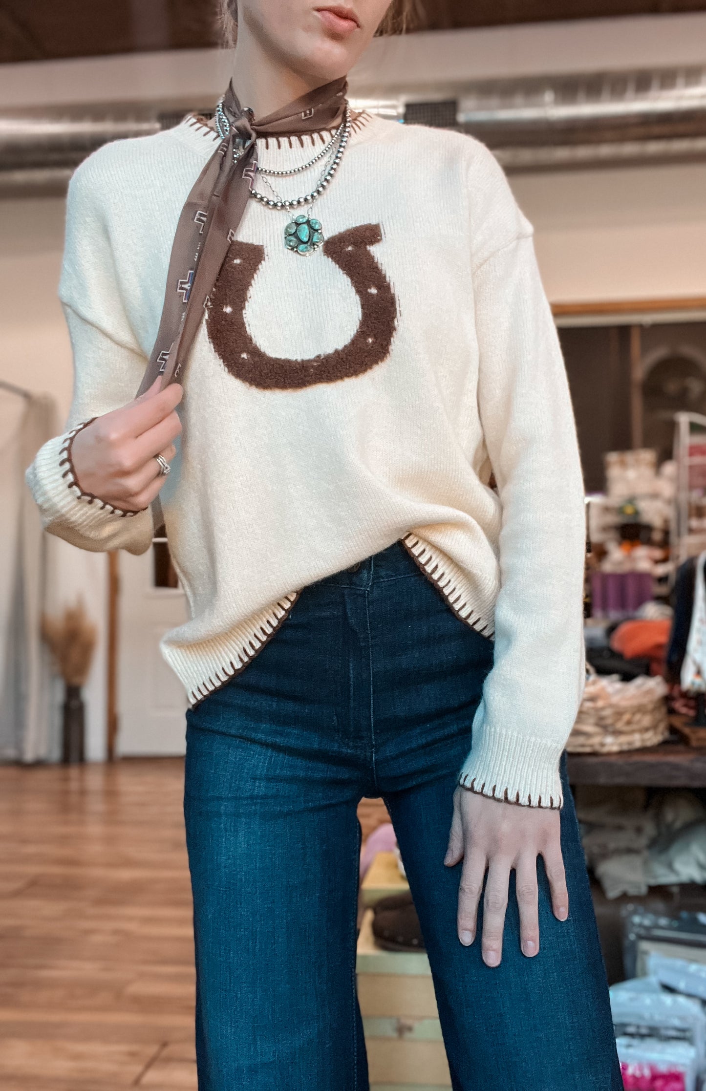 Horsing Around Sweater