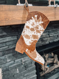 Cowhide Boot Stocking