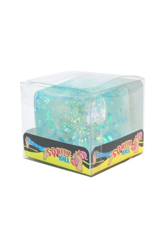 Glitter Cube Squishy