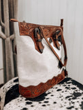 Rio Cowhide & Tooled Leather Purse