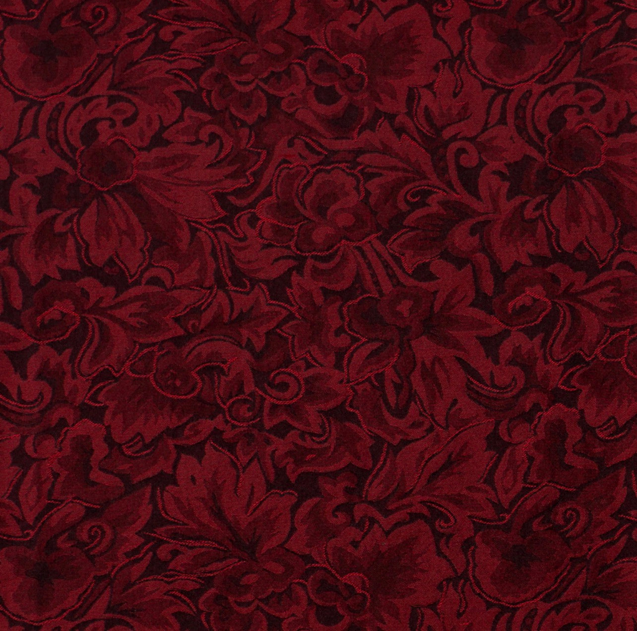 Baroque Silk Wild Rag Scarlet