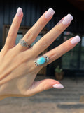 Golden Hills Turquoise Ring *Size 7