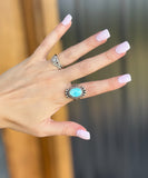 Golden Hills Turquoise Ring *Size 7