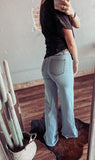 Loretta Wide Leg Jeans- Medium & Light Wash