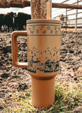 Rust Cattle Drive Tumbler