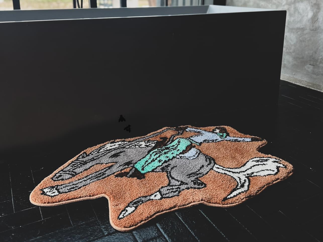 Rodeo Rug- Bronc Buster
