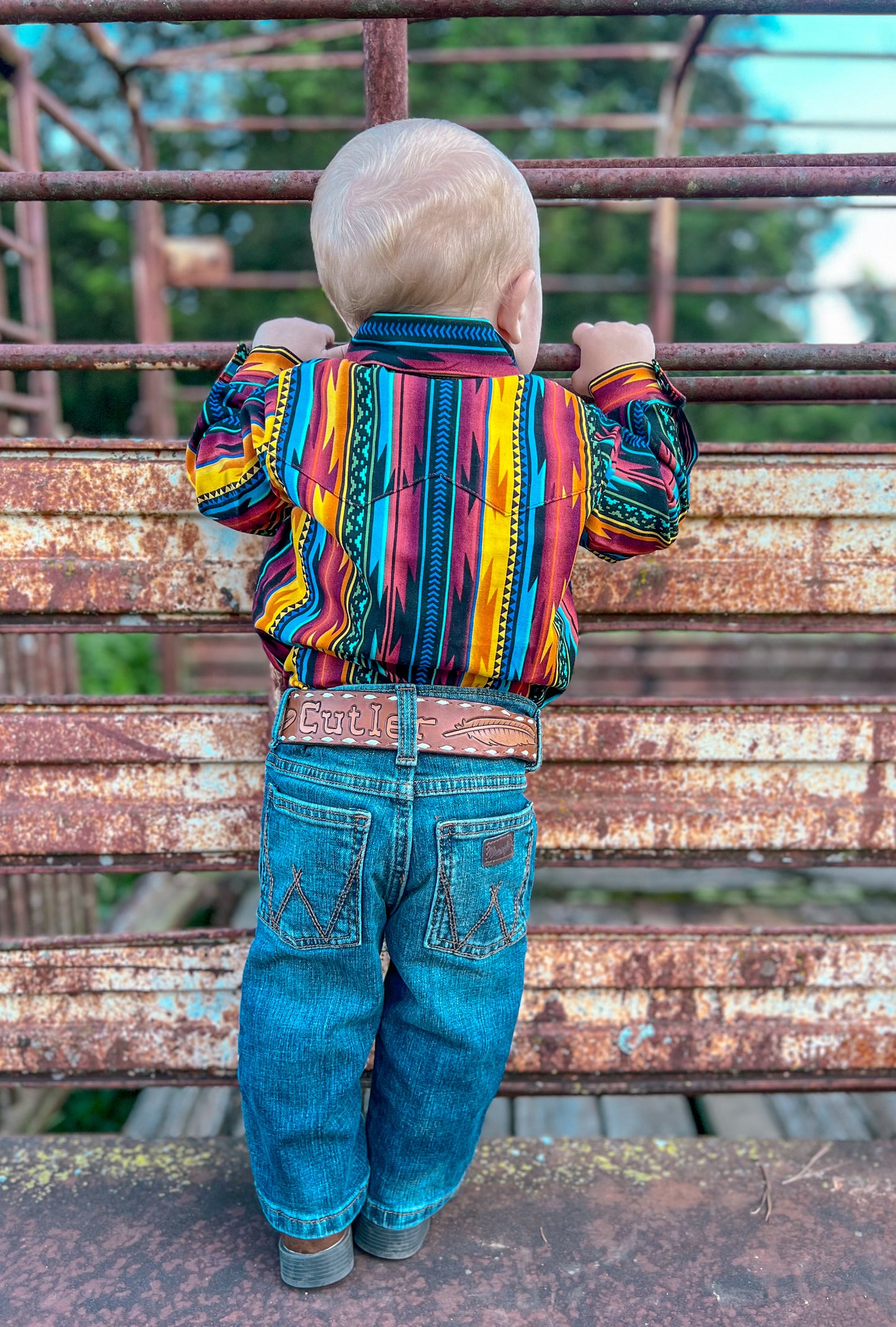 Kids Waddie Button Up