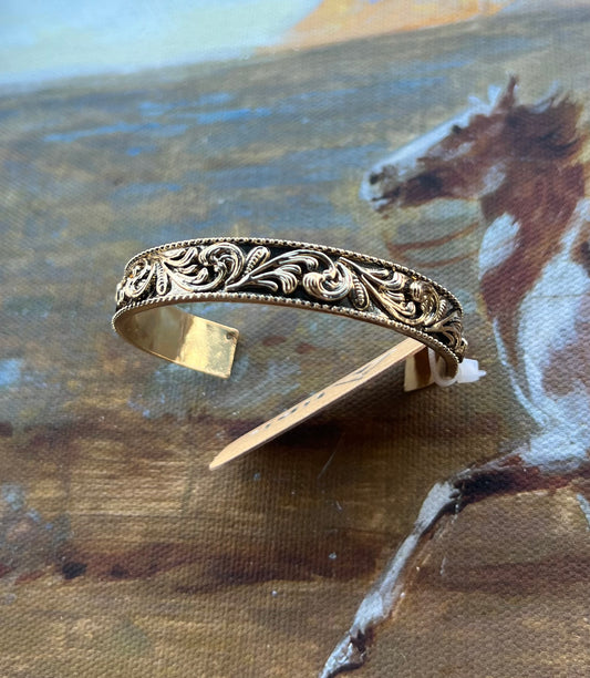 Tooled Bracelet Cuff