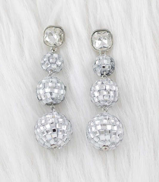 Disco Ball Earrings