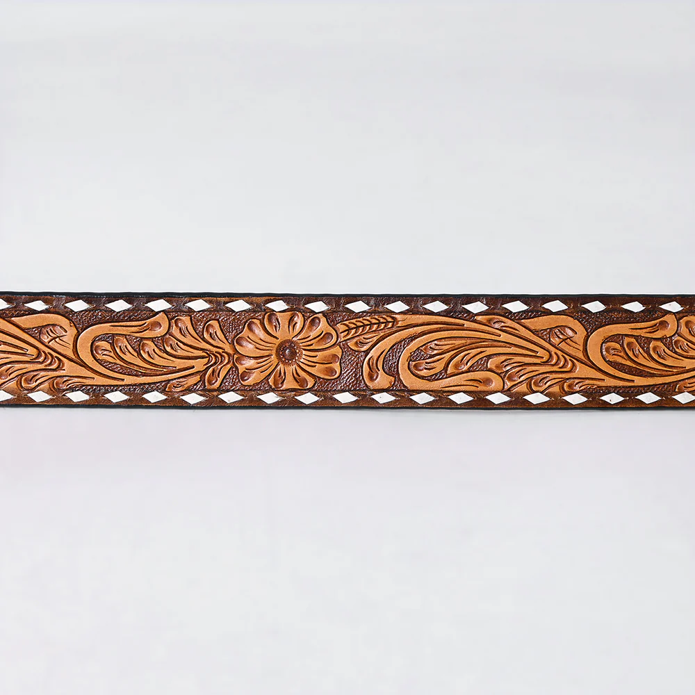 Classic Brown Leather Belt