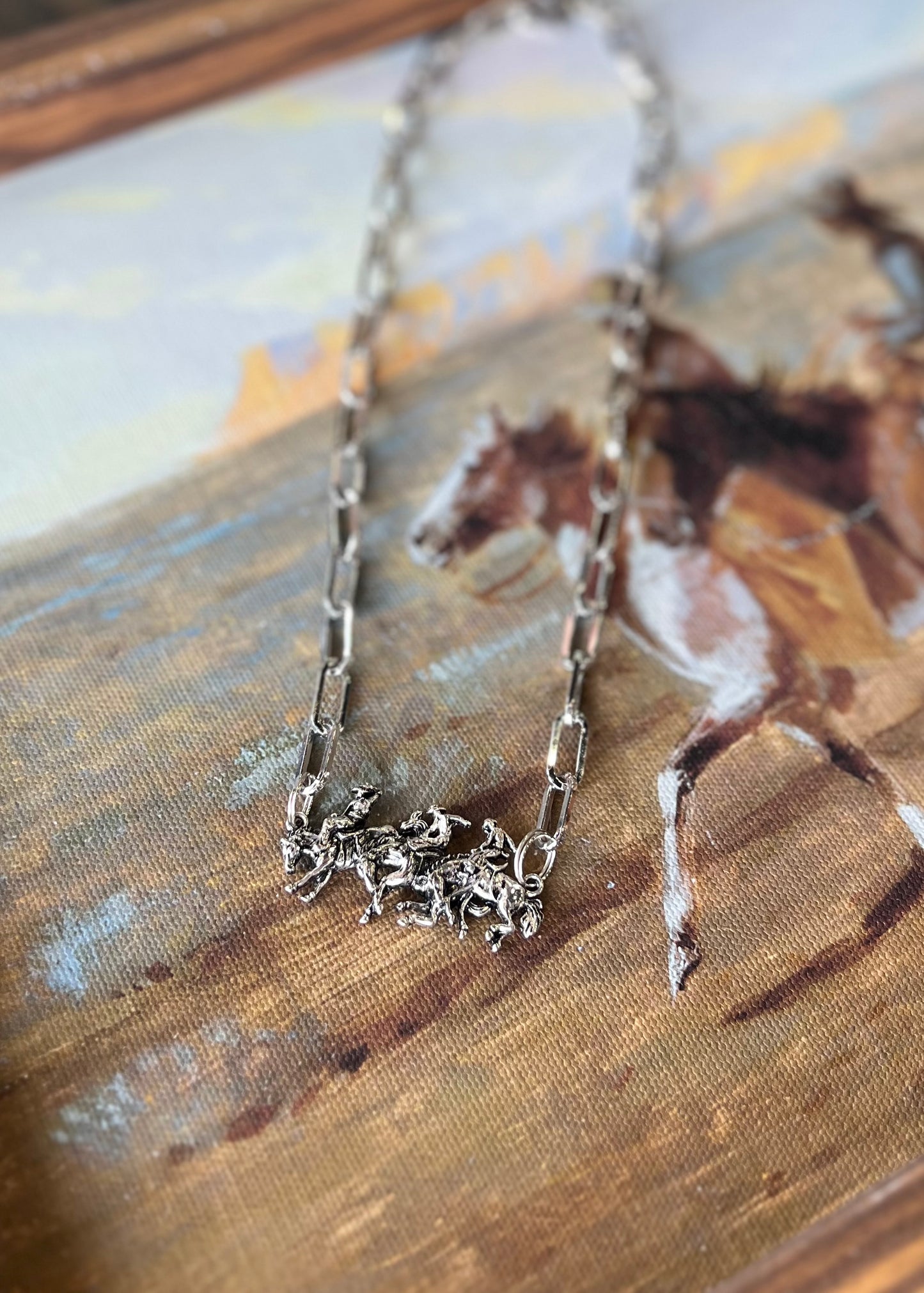 The Bronc Rider Necklace