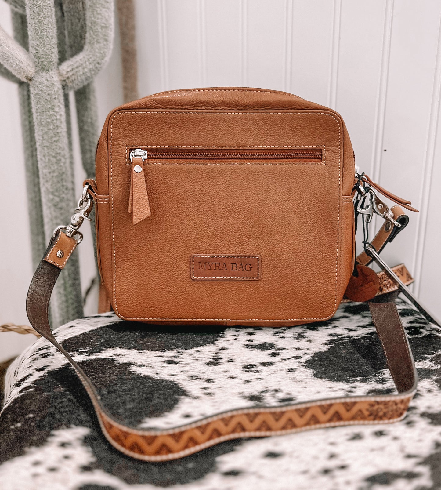 Mirage Trail Hand-tooled Purse