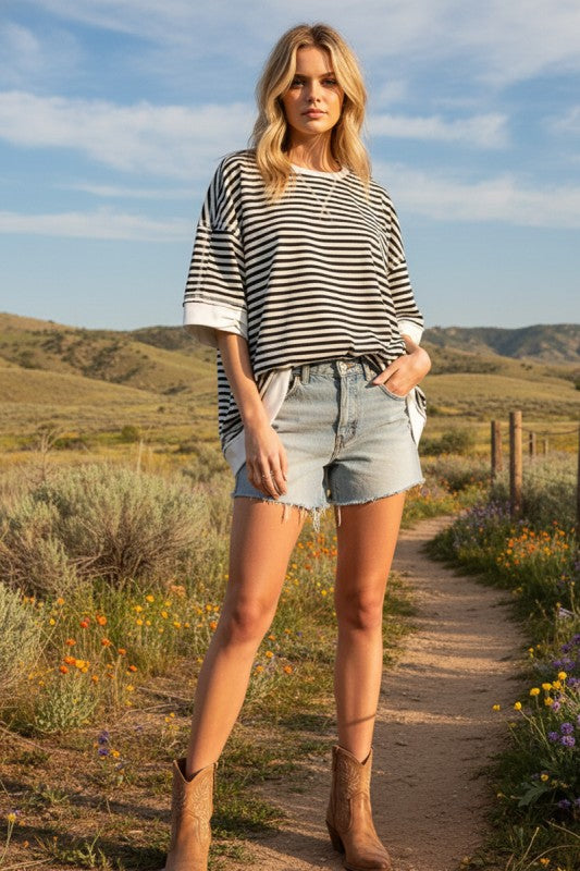 The Everyday Favorite Top *Black