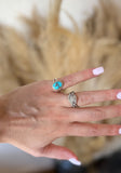 Sleeping Beauty Turquoise Ring *Size 5.5