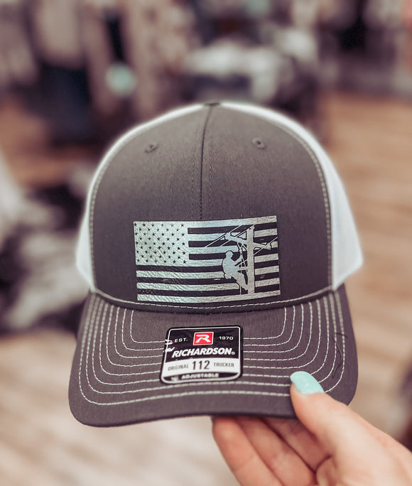 Lineman Flag Hat