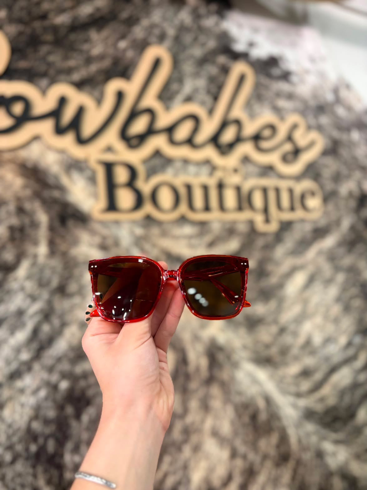 Square Cateye Sunglasses