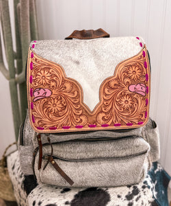 Pink Cowgirl Diaper Bag/Backpack