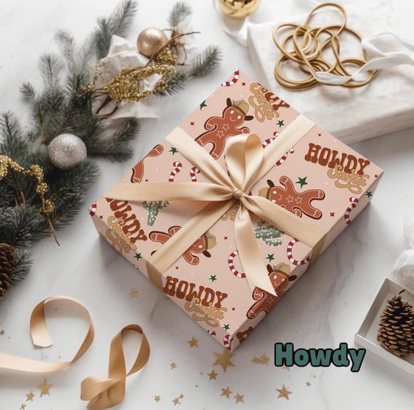 Howdy Wrapping Paper