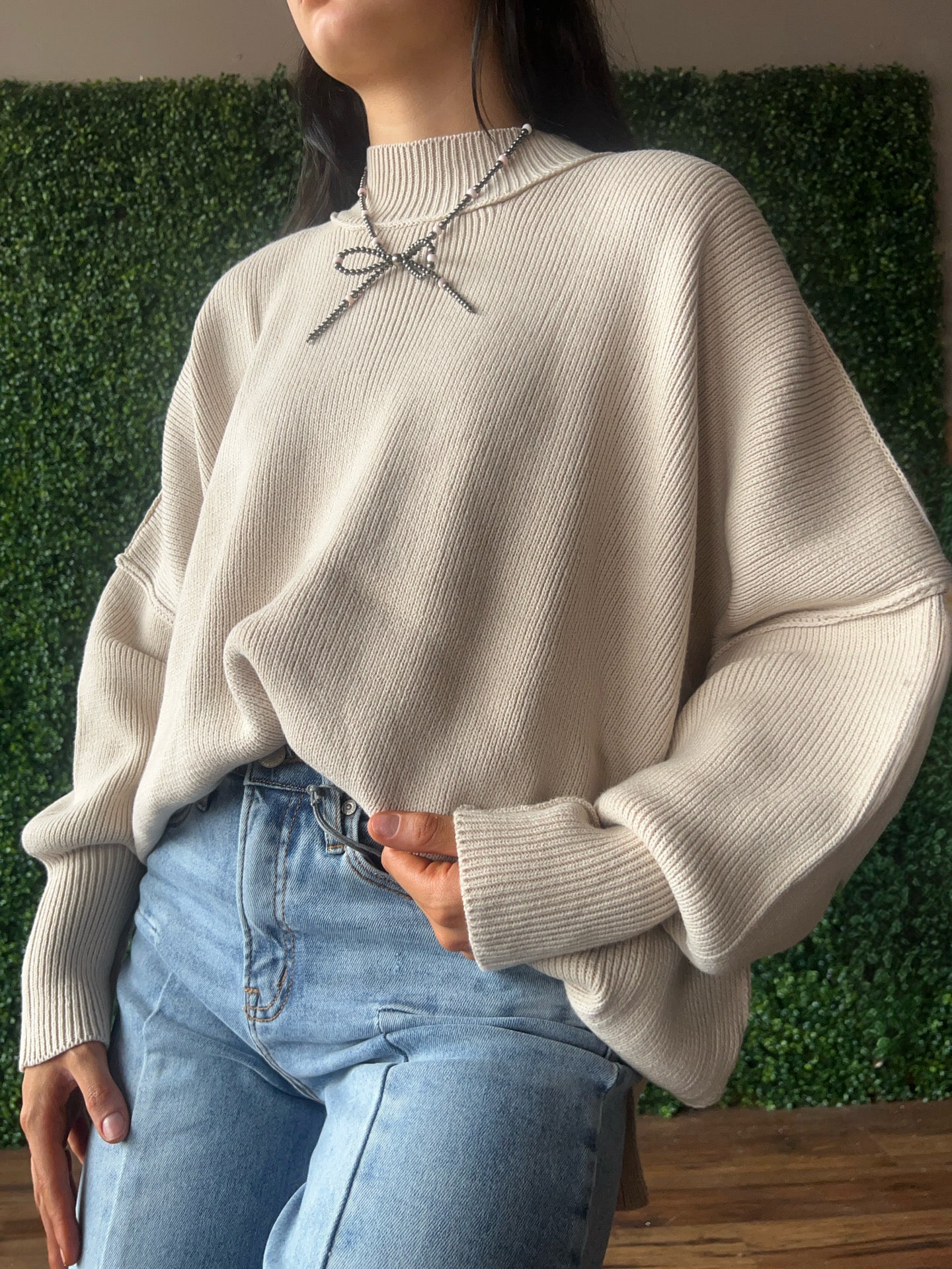 The Eloise Sweater *Sand