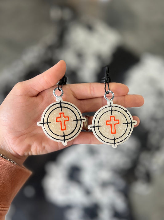Sight on Jesus Freshie Vent Clips- Rhinestone Cowboy