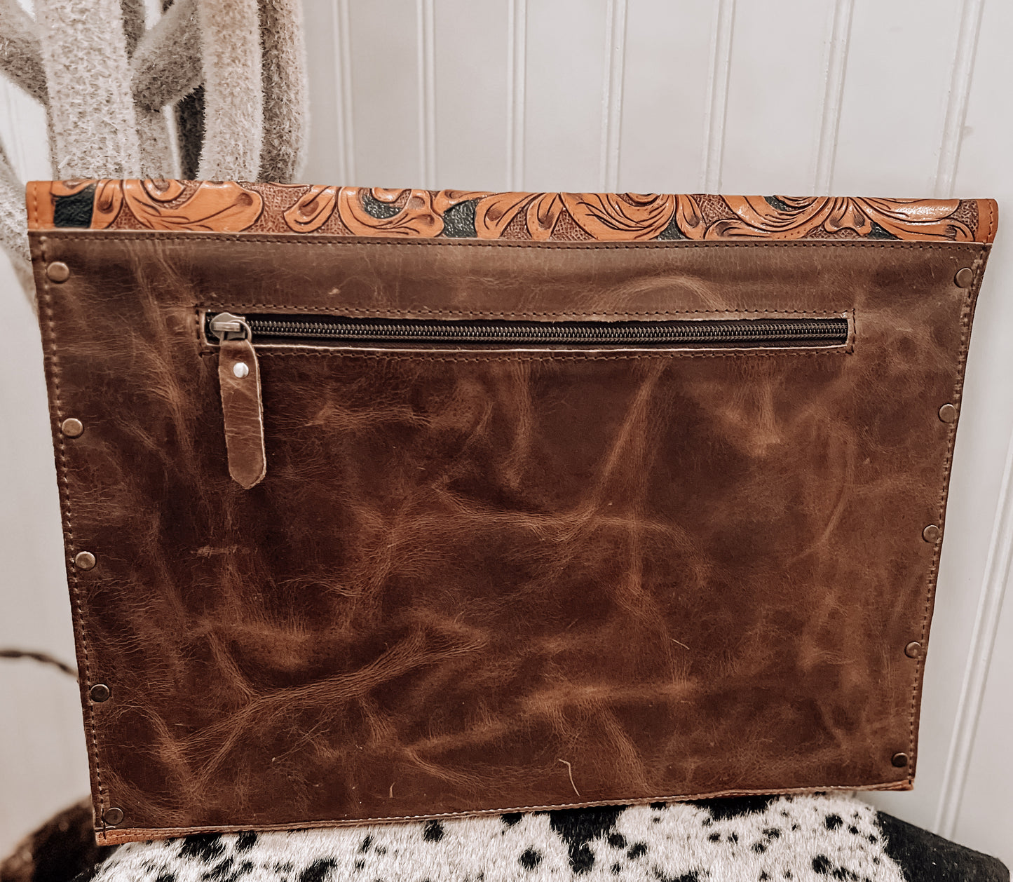 Tooled Leather Planner