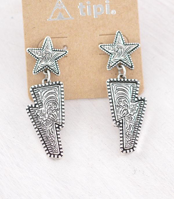 Tooling Bolt Earrings