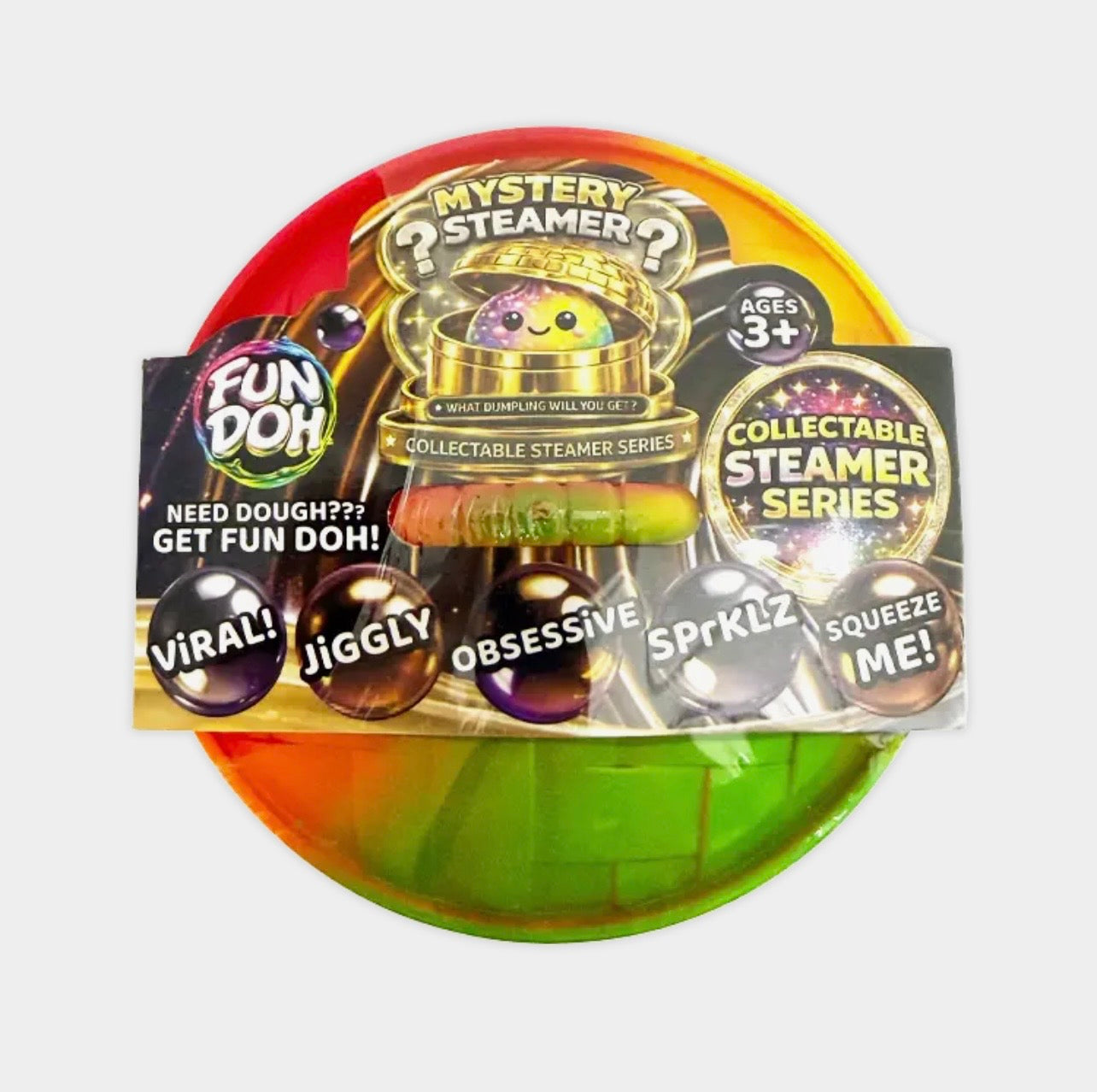 Fun Doh Mystery Dumpling Squishy Ultra Rare Collection