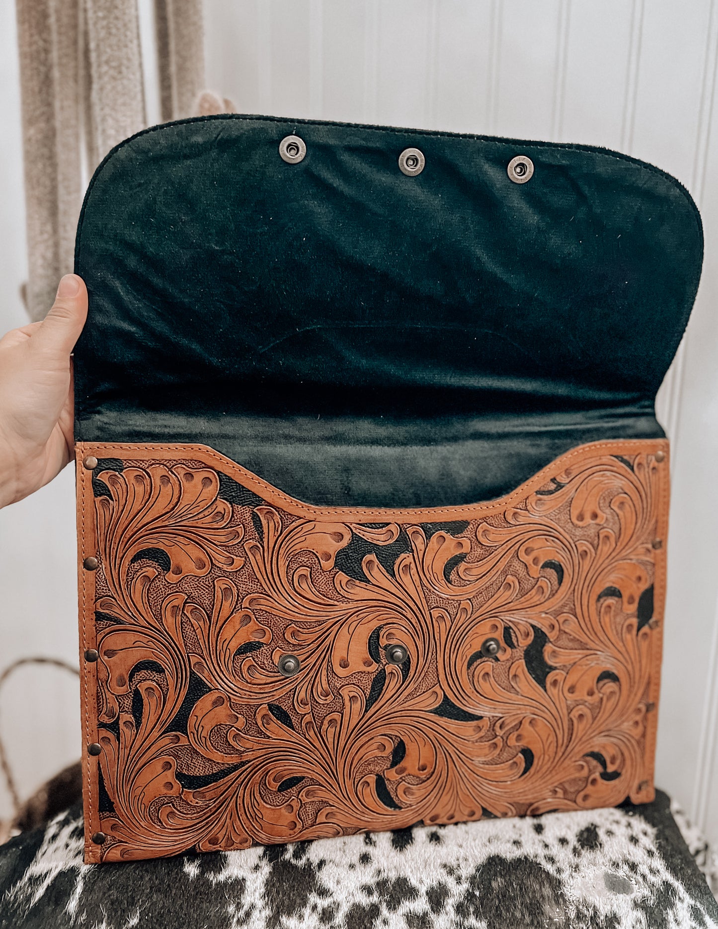 Tooled Leather Planner