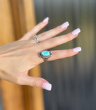 Golden Hills Turquoise Ring *Size 7